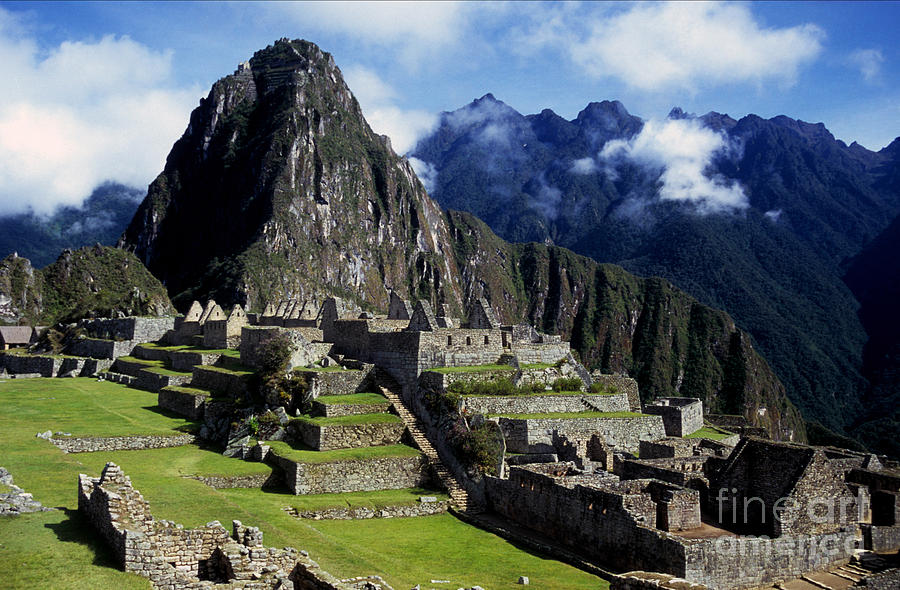 New World Wonder of Machu Picchu Photograph by James Brunker