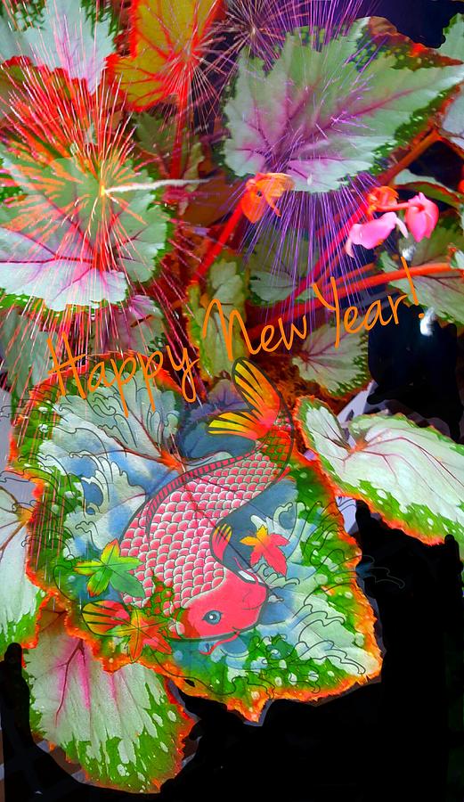Chinese New Year  Luck Digital Art by Pamela Smale Williams