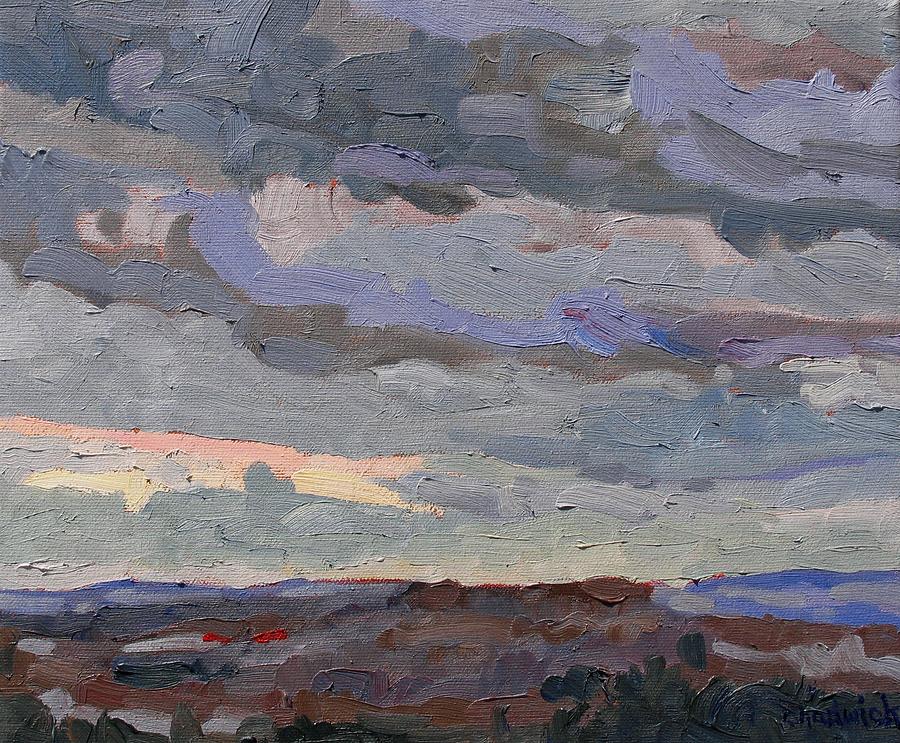 New Year Stratocumulus Painting by Phil Chadwick