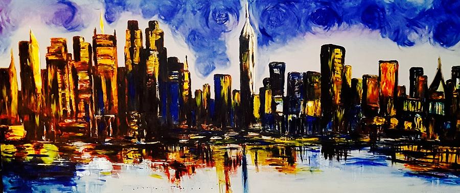 New York 2017 Painting by Hae Kim
