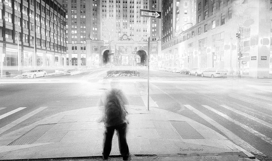 New York At Night Photograph