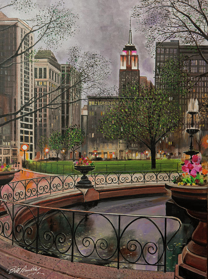 New York Central Park Painting by Bill Dunkley - Pixels