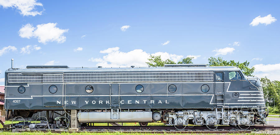 New York Central System Locomotive Vintage 3 Photograph by Edward Fielding