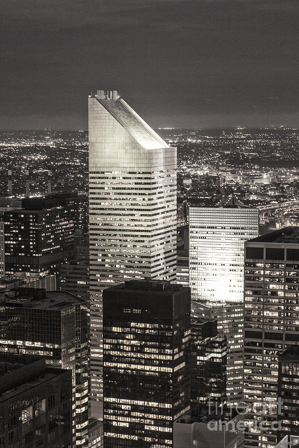 Amerikanisch Photograph - New York Citigroup Center by Juergen Held Amerikanisch Photograph - New York Citigroup Center by Juergen Held