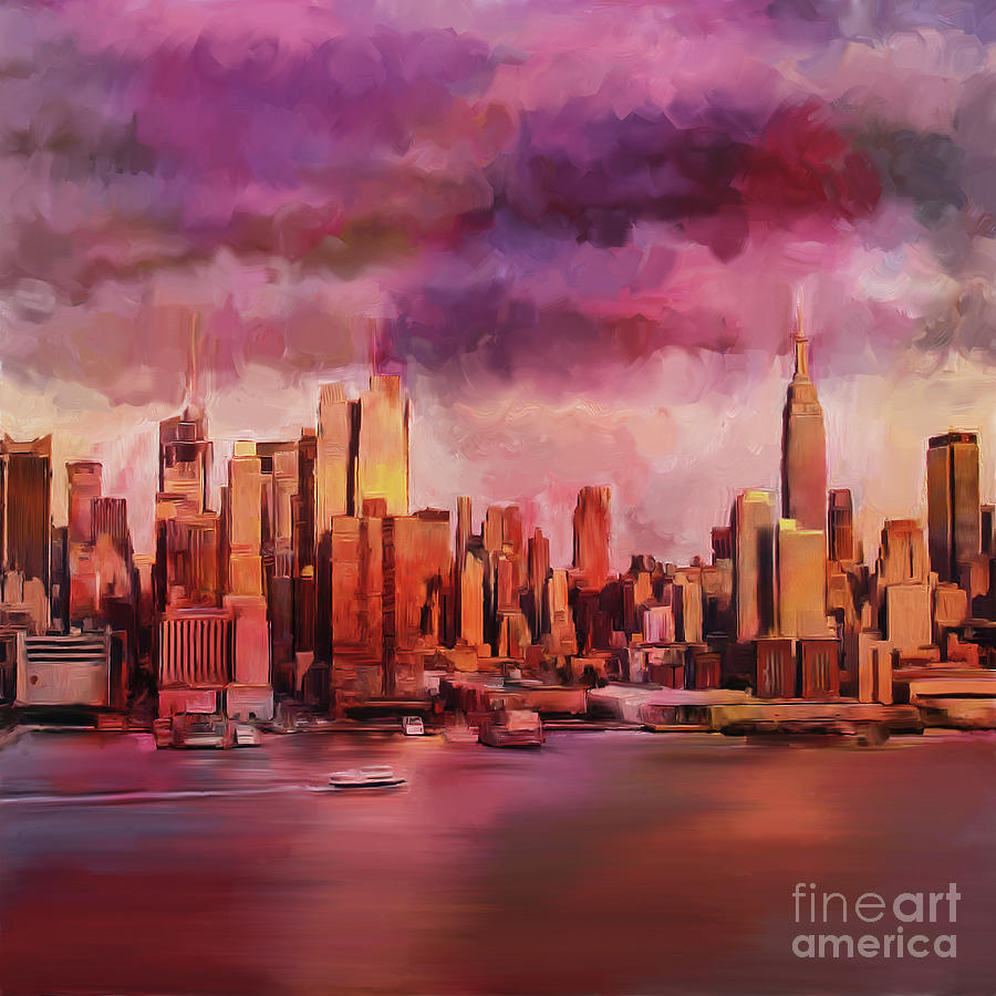New York city 56 Painting by Gull G