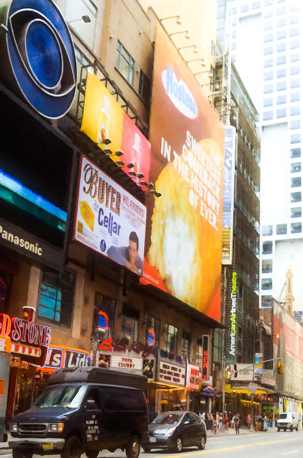 New York City 9 Painting by Jeelan Clark Fine Art America