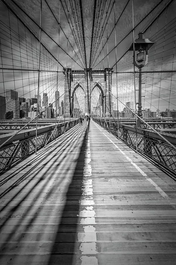 NEW YORK CITY Brooklyn Bridge Photograph by Melanie Viola