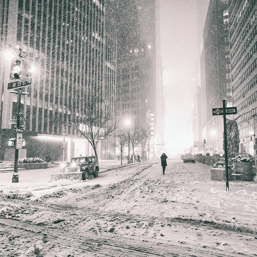 New York City - Empty Streets Photograph by Vivienne Gucwa