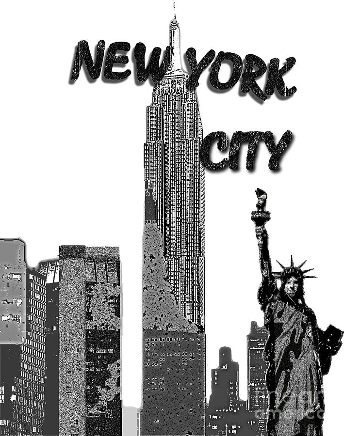 New York City Explicit Mixed Media