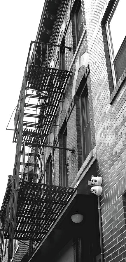 NYC Fire Escapes Photograph by Doc Braham