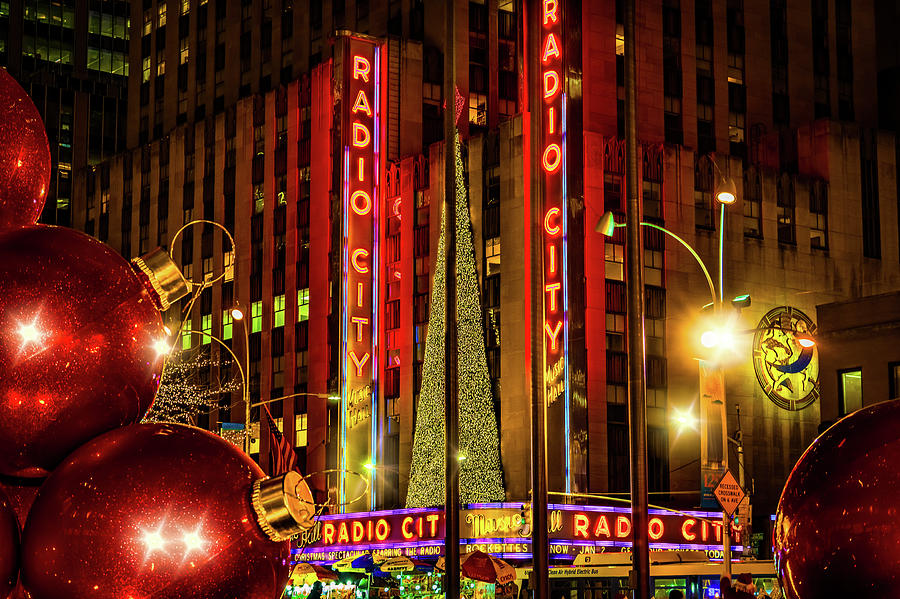 New York City Holiday Photograph by Chris Lord
