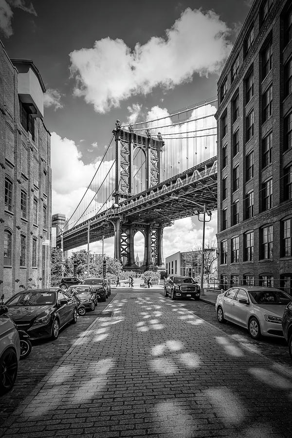 NEW YORK CITY Manhattan Bridge Photograph by Melanie Viola