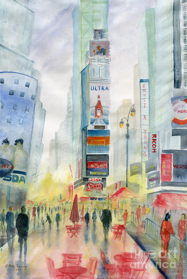 New York City Painting by Melly Terpening