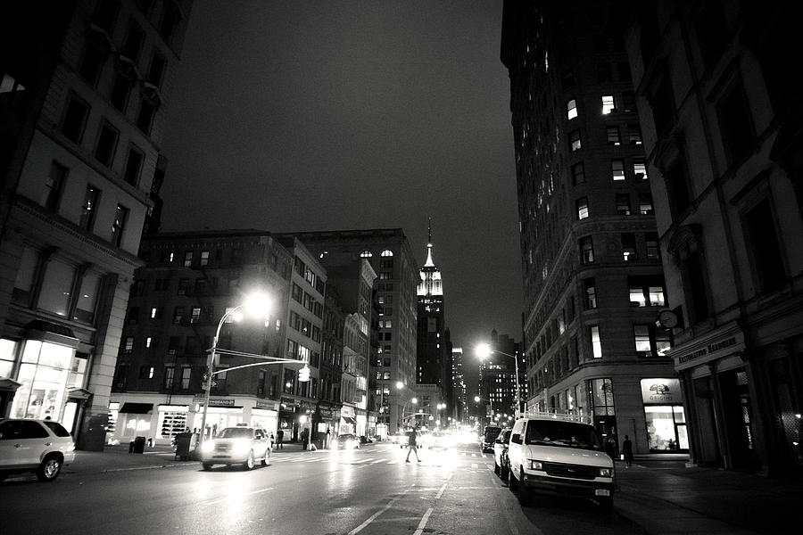 New York City - Midnight Photograph by Vivienne Gucwa