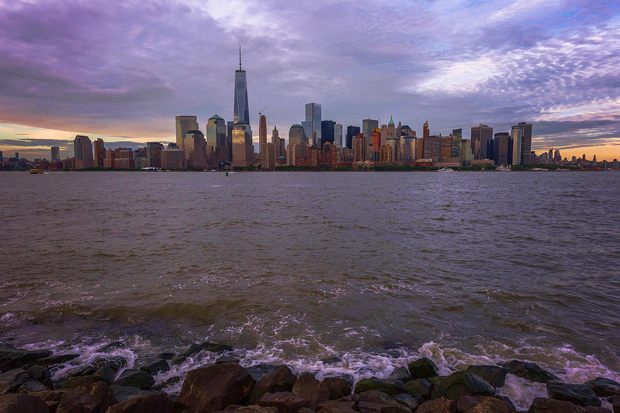 New York City Across The River Photograph by Terry DeLuco