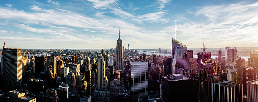 New York City Panorama Photograph by David Strohmer - Fine Art America