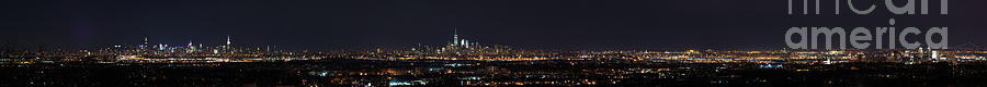 New York City Panorama  Photograph by Michael Ver Sprill