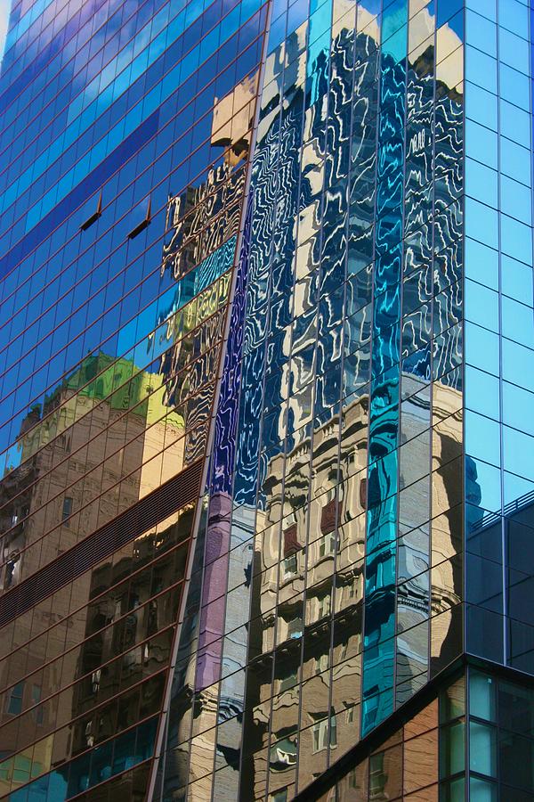 New York City Reflections Photograph by Polly Castor
