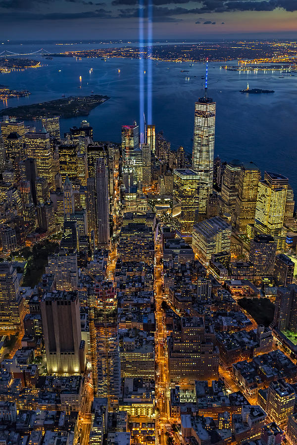 New York City Photograph - New York City Remembers September 11 - by Susan Candelario