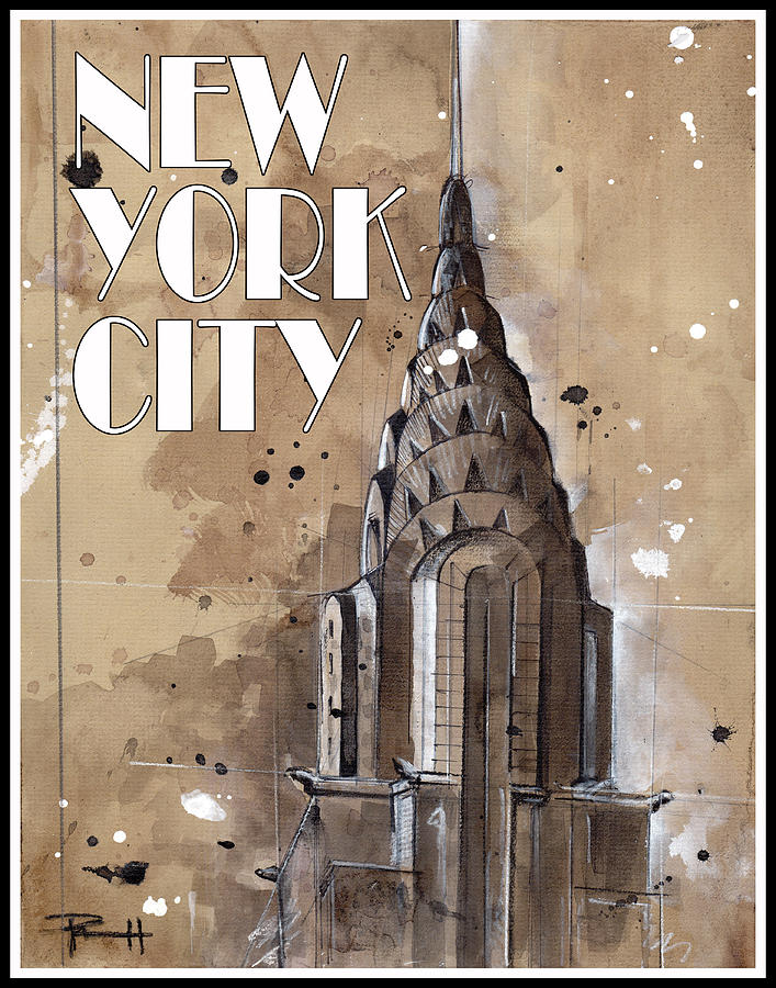 New York City Painting by Sean Parnell