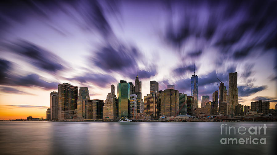 New York City Sky Burst Photograph by Alissa Beth Photography