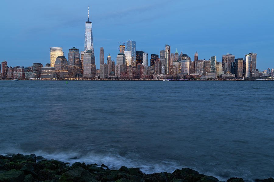 New York City Skyline Photograph by Dave Files