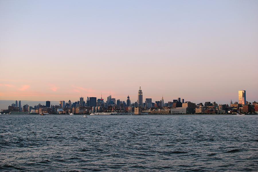 City Photograph - New York City Skyline - Distant View by Matt Quest