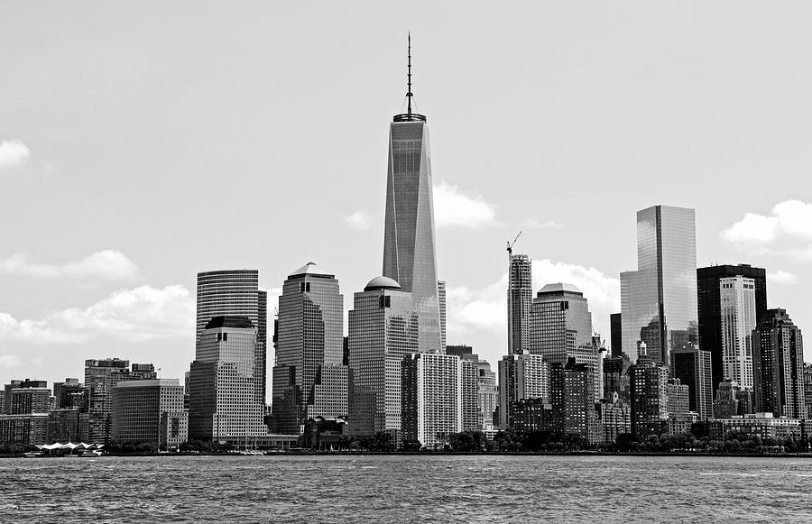 New York City skyline in black and white Photograph by Craig Fildes