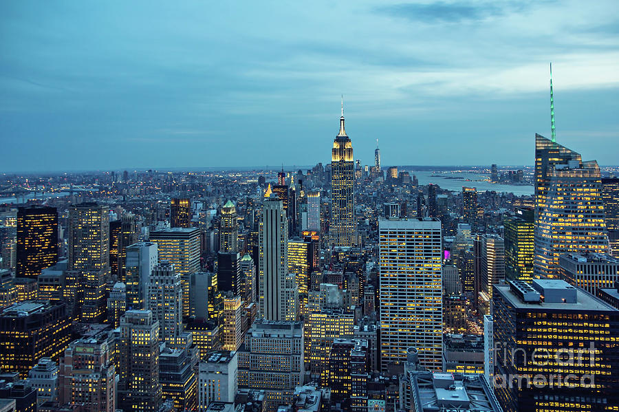New York City Skyline Photograph by Joan McCool | Fine Art America