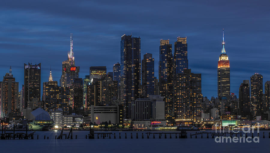 New York City Skyline Photograph - New York City Skyline by Marco Crupi