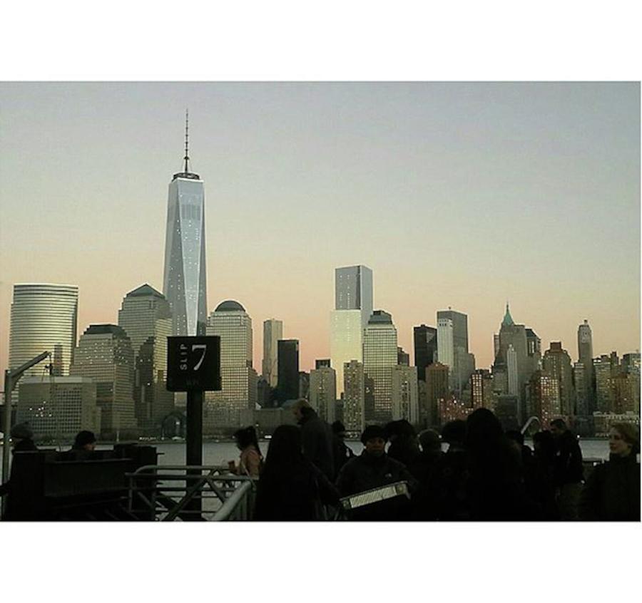 Skyline Photograph - New York City Skyline Views From The by Krystine Santos