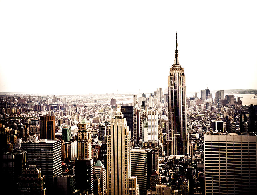 New York City Photograph - New York City Skyline by Vivienne Gucwa