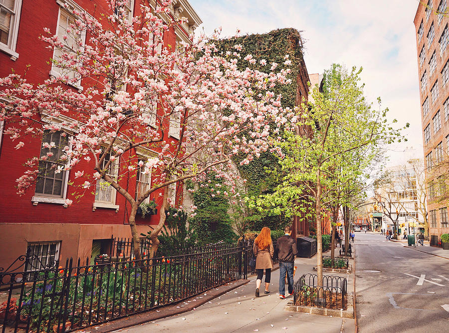 New York City Photograph - New York City - Springtime - West Village by Vivienne Gucwa