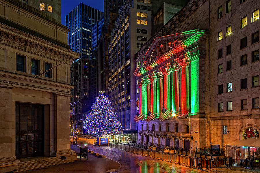 New York City Stock Exchange Wall Street NYSE Photograph by Susan Candelario