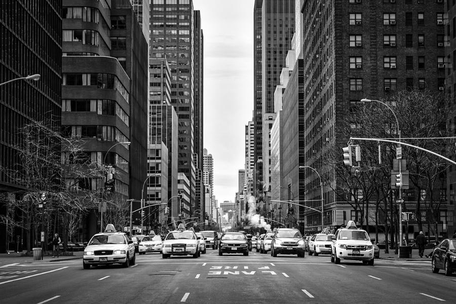 New York City street Photograph by Bob Estremera