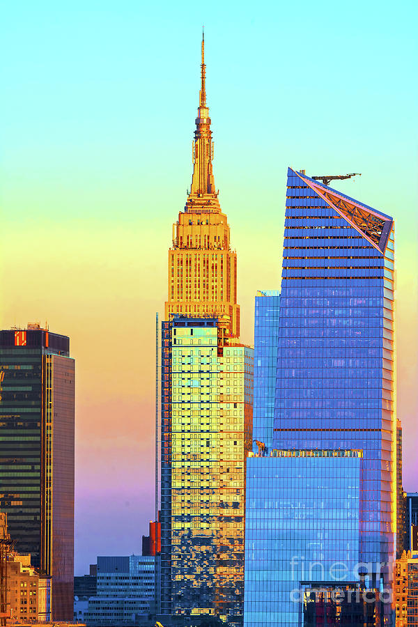 New York City Sundown Hues  Photograph by Regina Geoghan