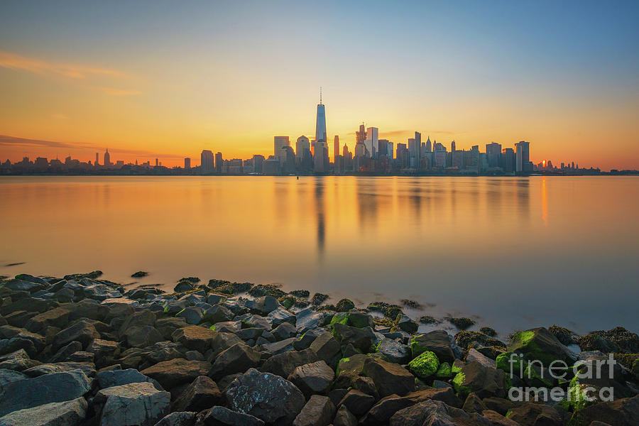 New York City Sunrise  Photograph by Michael Ver Sprill