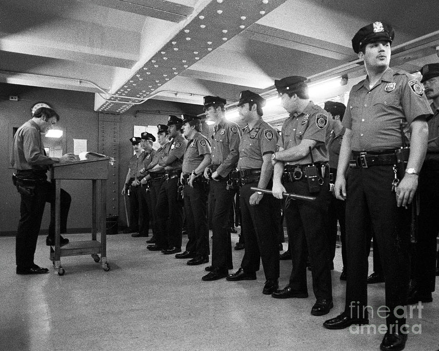 New York City Transit Police 1978 Photograph by The Harrington Collection