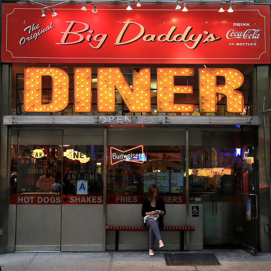 New York Diner 1 Photograph by Andrew Fare