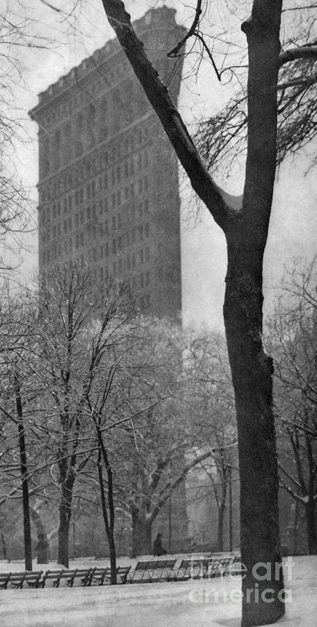 New York, Flatiron, 1903.  Photograph by Alfred Stieglitz