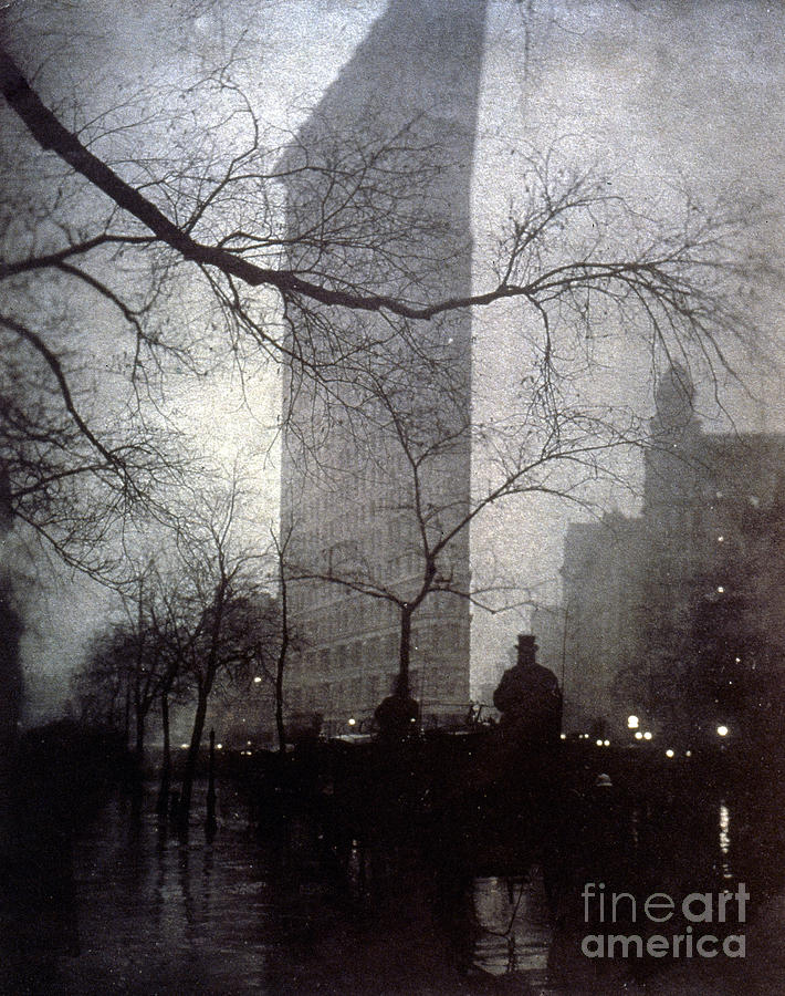 New York Flatiron, 1905 Photograph by Granger