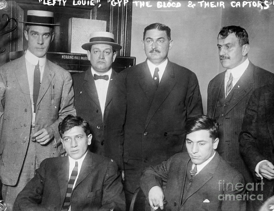 New York Gangsters, 1912 Photograph by Granger