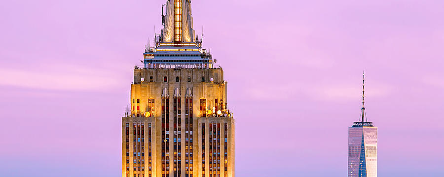 Empire State Building Photograph - New York Giants by Az Jackson