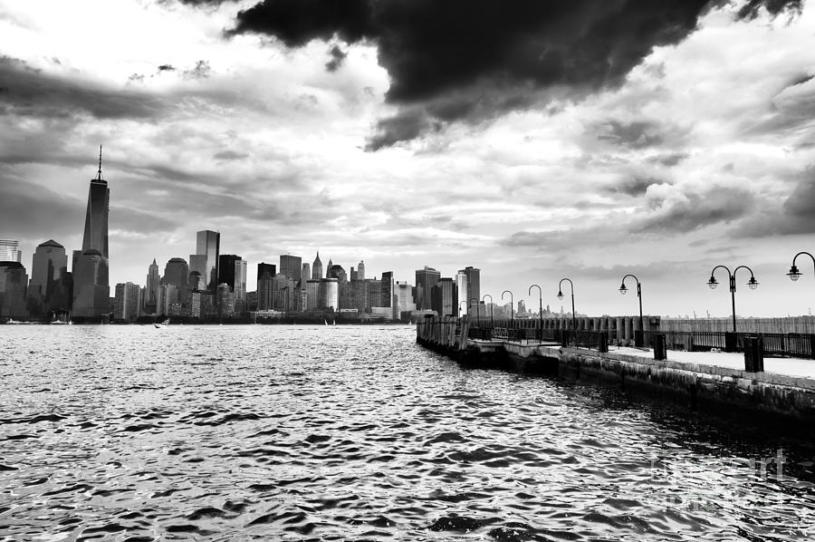 New York Harbor View Photograph by John Rizzuto - Fine Art America