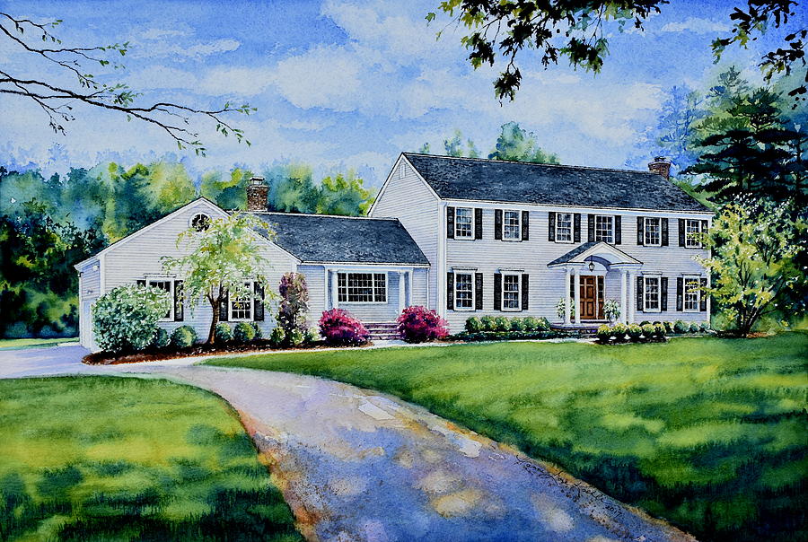 New York Home Portrait Painting