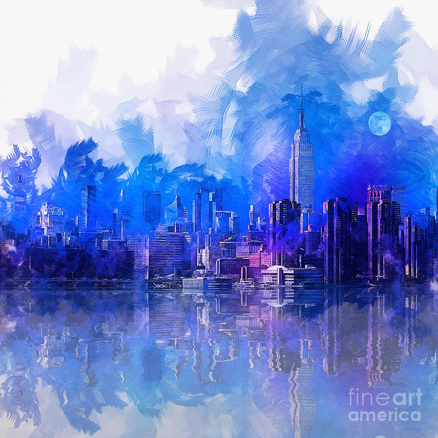 New York Painting by Ian Mitchell