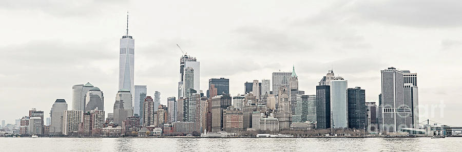 Skyscraper Digital Art - New York Icons by Charlotte Jennings