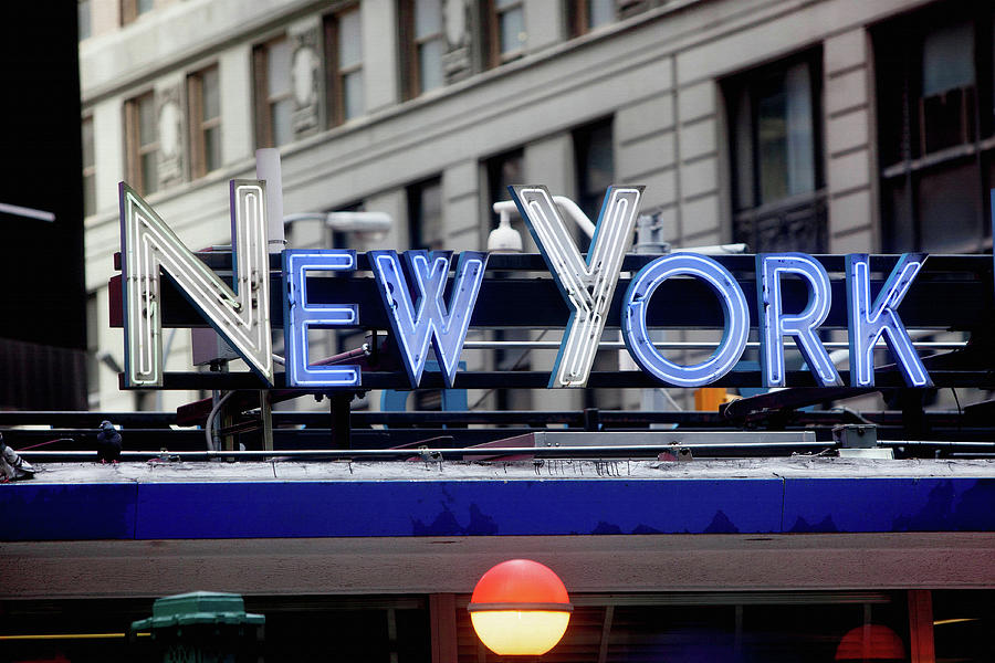 New York in Neon Photograph by Art Block Collections