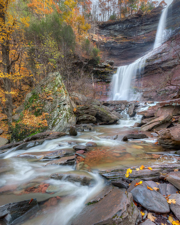 New York Kaaterskill Falls Photograph by Bill Wakeley