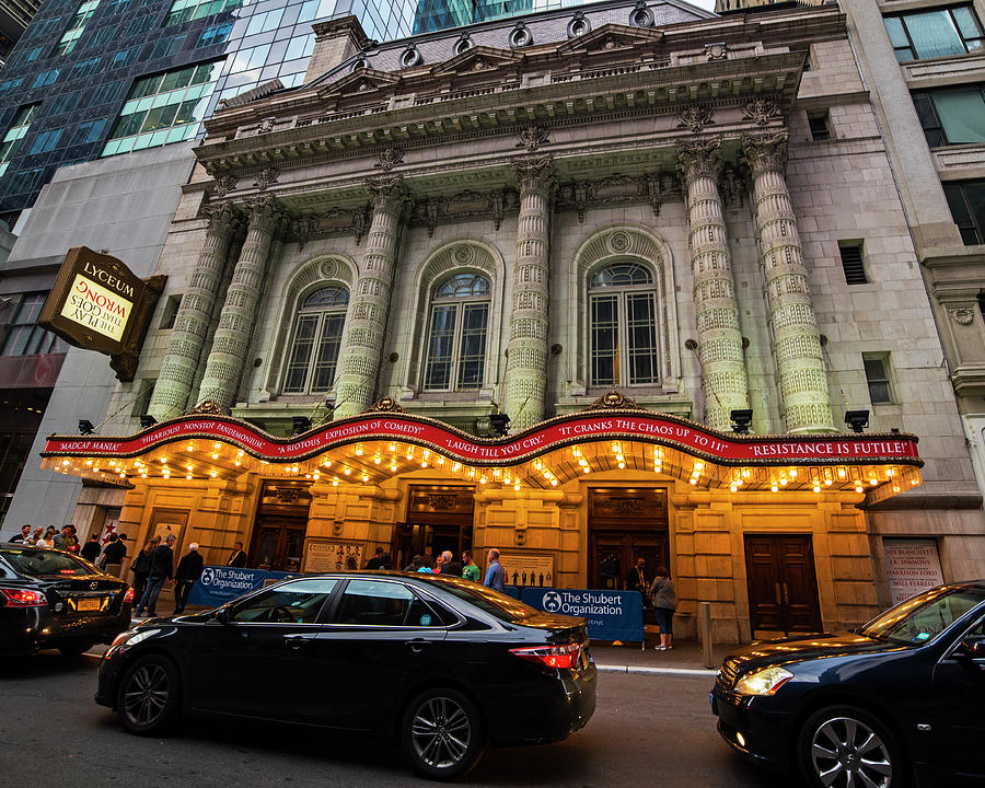 New York Lyceum Theater Photograph by Toby McGuire